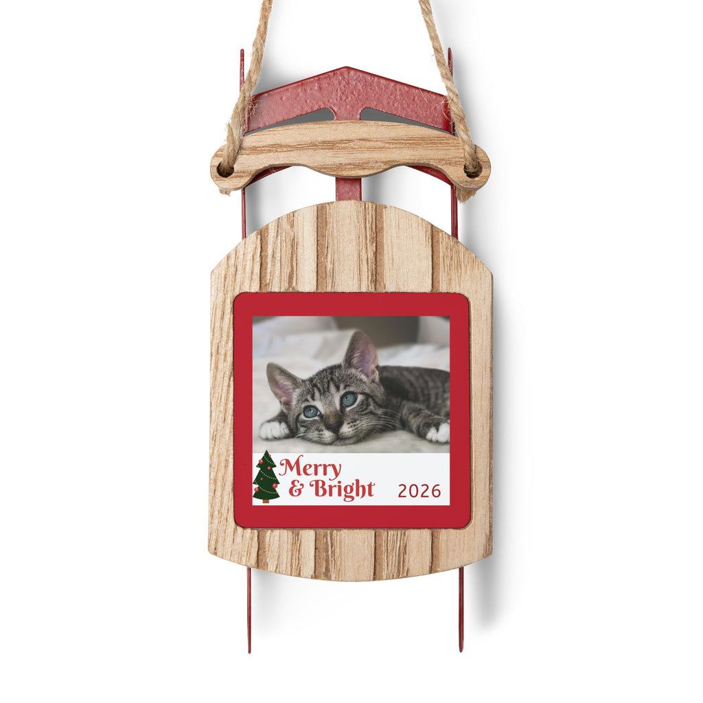 Sled Ornaments